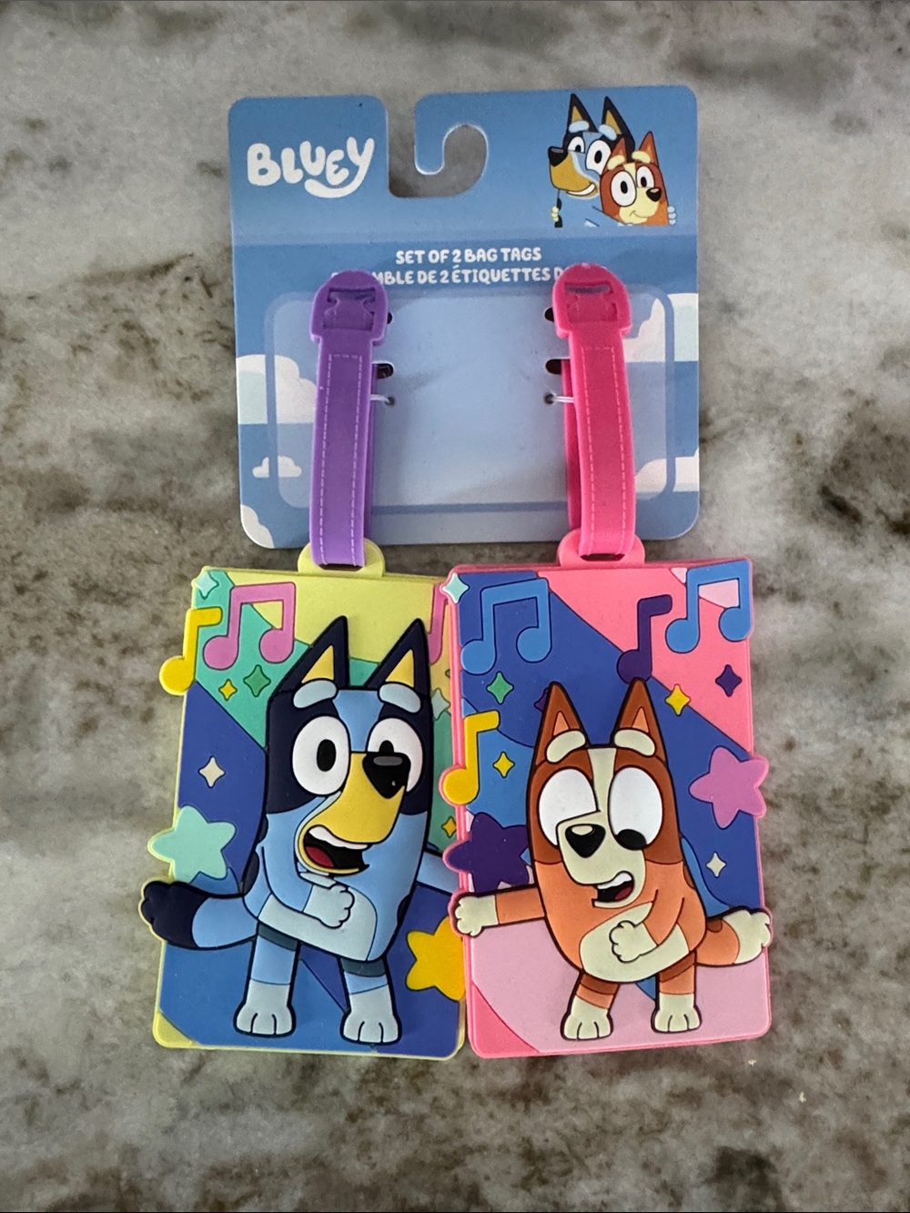 Bluey bag tags (set of two)